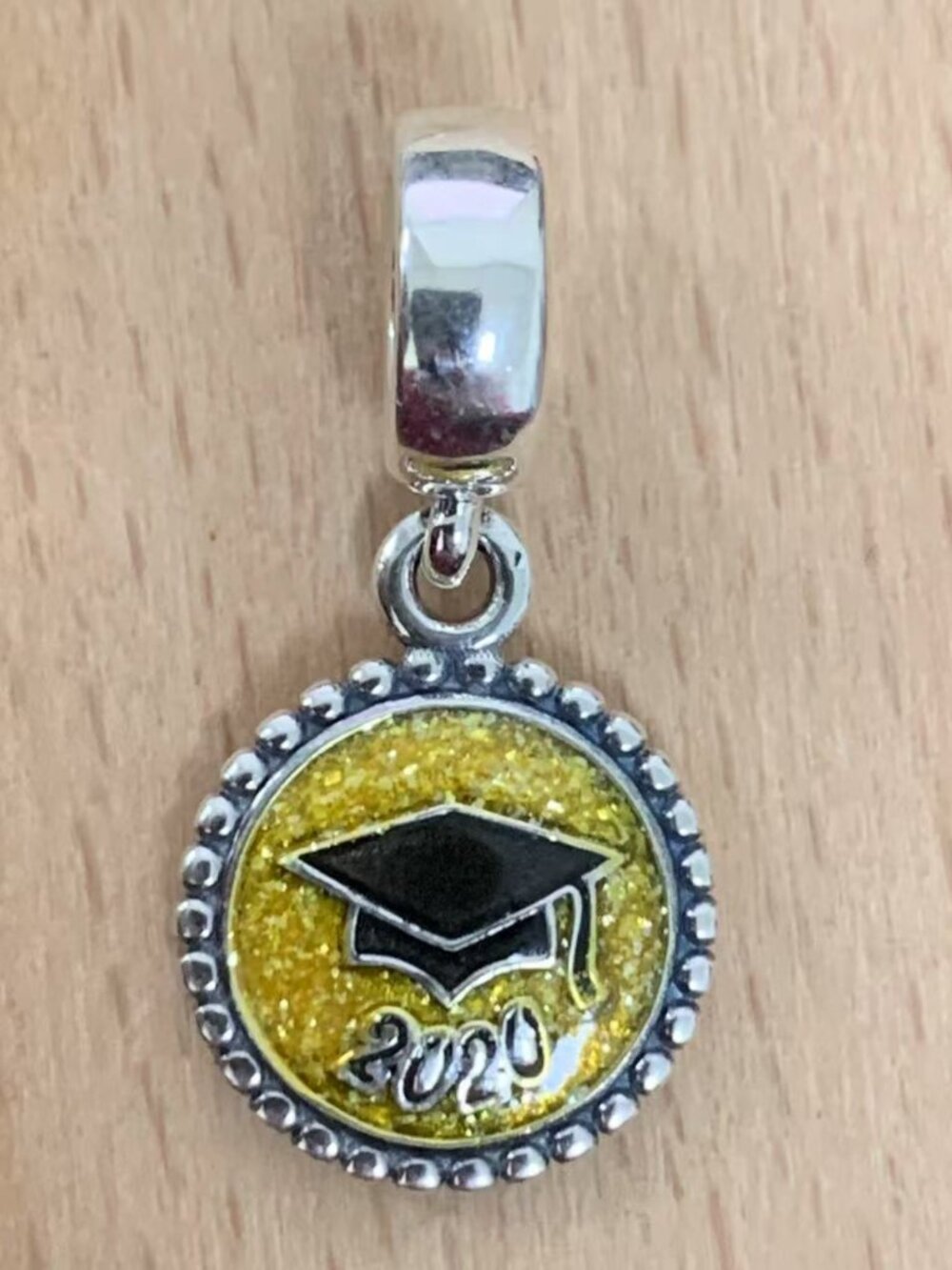 Pandora Doctor Hat Graduation Season 2020 Charm, S925 Silver Jewelry Bracelets
